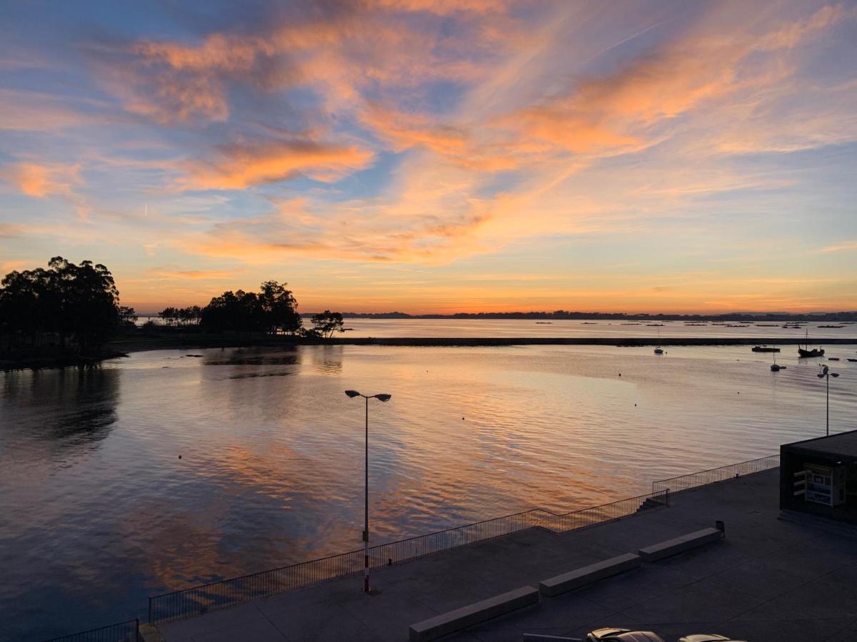 Ferienwohnung Exclusivo Atico Boutique Con Vistas Al Mar Vilanova de Arousa Exterior foto