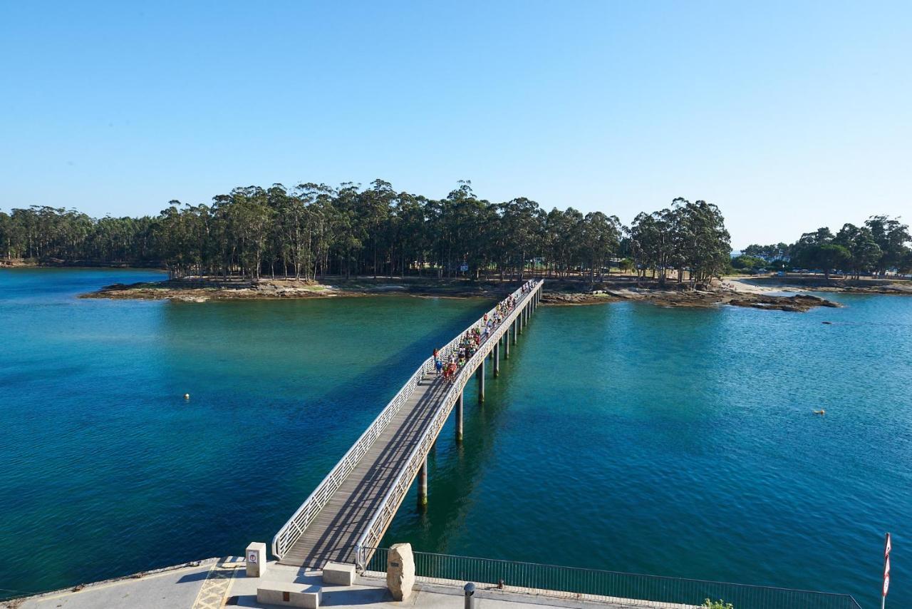 Ferienwohnung Exclusivo Atico Boutique Con Vistas Al Mar Vilanova de Arousa Exterior foto